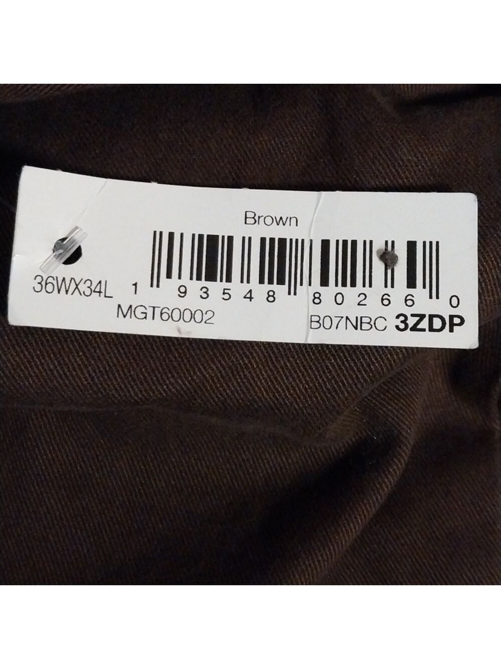 Goodthread Men's Athletic-Fit 5-Pocket Comfort Chino Pants NWT Size 36W X 34L - Picture 10 of 11